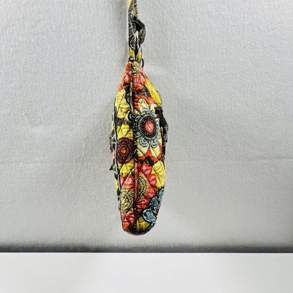 Vera Bradley Hipster Crossbody Bag in Flower Shower Retired Print Colorful - Picture 6 of 16